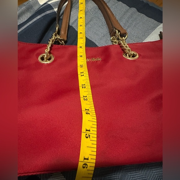 Calvin Klein Cherry Red Tote Bag - Picture 8 of 8